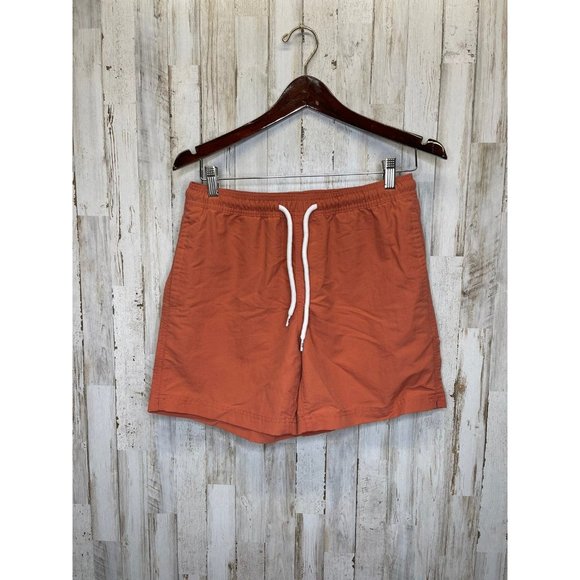 RSQ Men's Orange Shorts - Picture 1 of 5